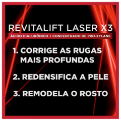 L'Oréal Paris Revitalift Laser X3 Diurno - Creme Facial Anti-Idade 50ml - comprar online