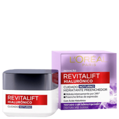 L'Oréal Paris Revitalift Hialurônico Cuidado Noturno - Creme Facial Anti-Idade 49g