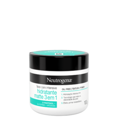 Neutrogena Face Care Intensive Matte 3 em 1 - Hidratante Facial 100g