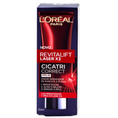 L'Oréal Paris Revitalift Laser X3 Cicatri Correct FPS25 - Creme Facial Anti-Idade 30ml