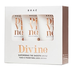 Braé Divine Travel Size Kit - Shampoo + Condicionador + Máscara 60ml