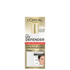 L'Oréal Paris UV Defender Fluido FPS 60 - Protetor Solar Facial 40g