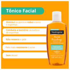 Neutrogena Acne Proofing - Tônico Facial 200ml - comprar online