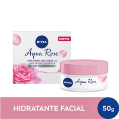 Hidratante Nivea Facial Gel Creme Aqua Rose - 50ml - comprar online