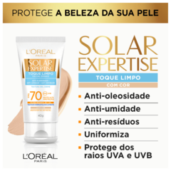 L'Oréal Paris Solar Expertise Toque Limpo com Cor FPS 70 - Protetor Solar Facial 40g - comprar online
