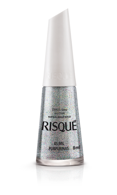 ESMALTE RISQUÉ - AS MIL PURPURINAS8ml