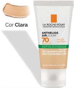 Protetor Solar Facial Antioleosidade La Roche-Posay Anthelios Airlicium Cor Clara FPS70 40g