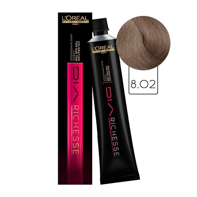 Loreal DiaRichesse 6/02 Marrom Amadeirado - Tonalizante 80g :  : Beleza