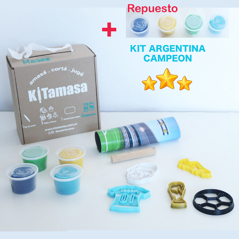 Kit Masas Argentina + Repuesto Masas