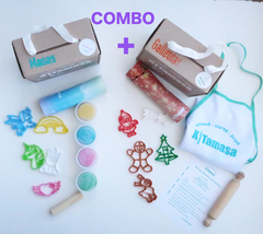 COMBO: Kit Masas Unicornios + Galletitas Navidad