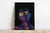 Quadro Mulher Neon 1