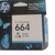 CARTUCHO DE TINTA HP ORIGINAL 664 COLOR - comprar online