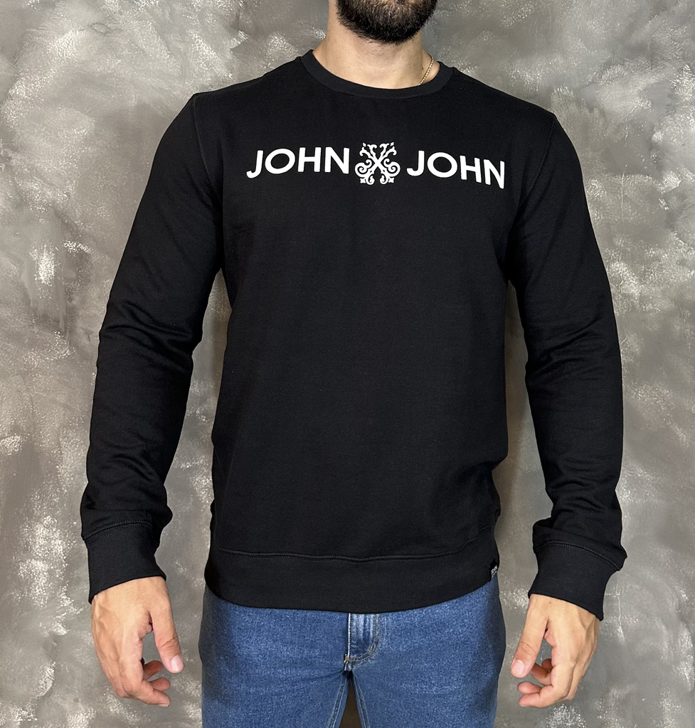 Blusa moletom sale john john