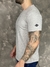 Camiseta Replay Básica Cinza Logo Lateral - comprar online