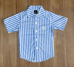 Camisa Social (listras) - Samuel - Carlo Store Kids