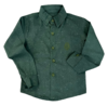 Camisa Social Linho Botonê - Verde Militar