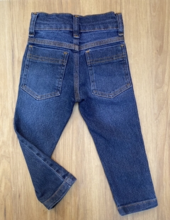 Calça Jeans Skinny Infantil - Escura - comprar online