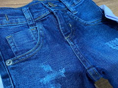 Calça Jeans Ripada - Escura - comprar online