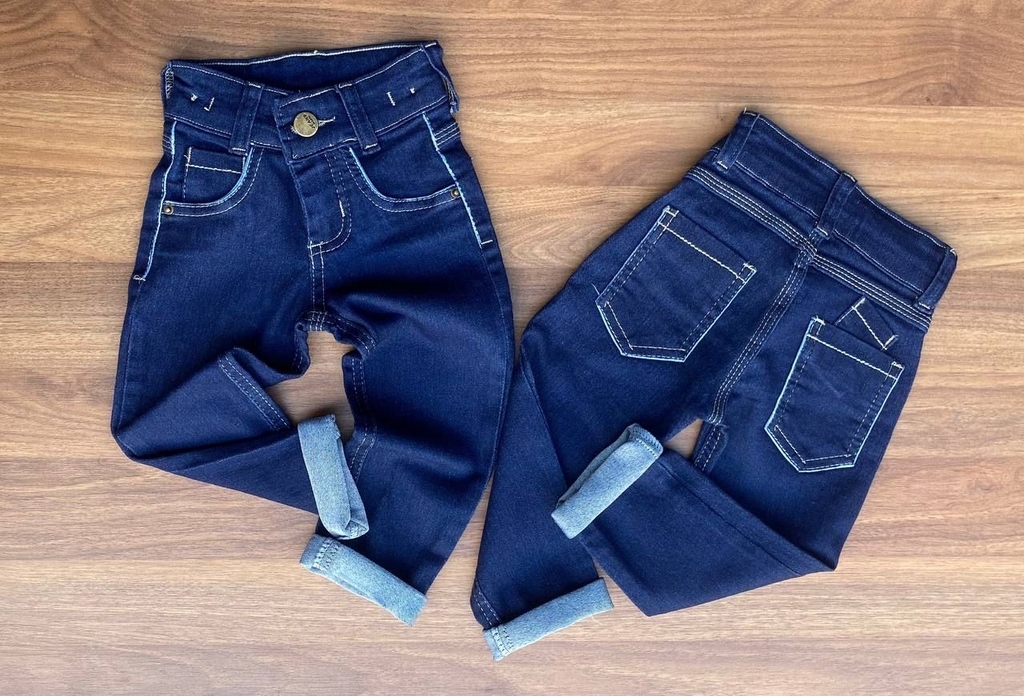 Conjunto Casual Enrico - (2 peças) - Camisa Linho, Calça Jeans