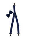 Suspensório e Gravata Infantil - Azul Marinho (2 peças)