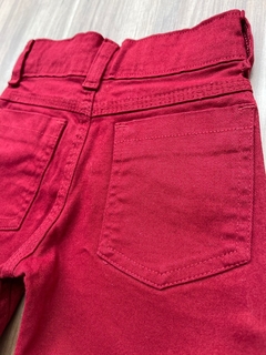 Bermuda Jeans Color - Bordô (Vinho) - Carlo Store Kids