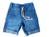 Bermuda Jeans Cordão - Jeans Claro
