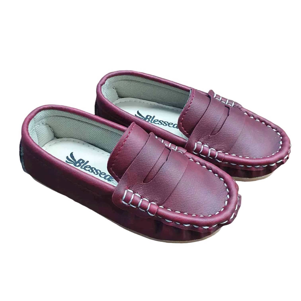 Sapato infantil marsala hotsell