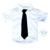 Camisa Social (manga curta) com Gravata Infantil