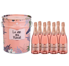 Kit 7 Espumantes Brut Rosé (Grátis Balde Cooler!) - Casa Perini