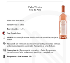 Rosa da Neve, Rosé Fino - Quinta da Neve, São Joaquim, SC (Premiado) na internet