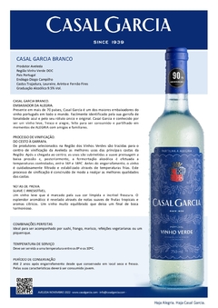 Vinho Verde Branco - Casal Garcia, Portugal - comprar online