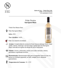 Sauvignon Blanc Quinta da Neve - São Joaquim, SC (Premiado) - comprar online