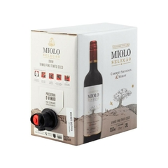 Cabernet Sauvignon & Merlot Bag in Box 3L - Miolo Seleção, Brasil - Vinho na Ilha ®