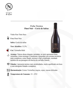 Pinot Noir Cuvée de Safras Quinta da Neve - São Joaquim, SC (Premiado) na internet