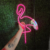 Letreiro Neon Led Flamingo 30x50cm