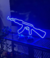 Letreiro Neon Led AK 47 65x30cm