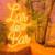 Letreiro Neon Led Frase Lar doce Bar 50x70cm