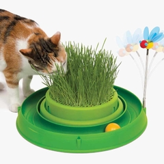 Catit Play 3 en 1 - Juguete para Gatos con Pelota y Masajeador - comprar online