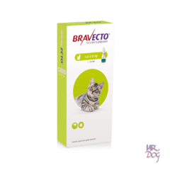 Bravecto Gato Pipeta 1,2 a 2,8 Kg