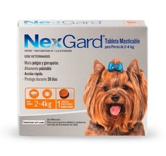 Nexgard 2 a 4 Kg