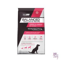 Vitalcan Balanced Exclusive Recipe Cerdo & Arroz x 3 Kg