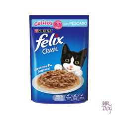 Felix Pouch Gatitos con Pescado x Un