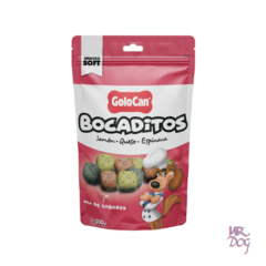 Golocan Bocaditos Jamón, Queso y Espinaca x 500 Gr