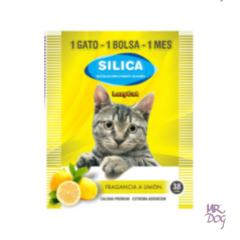 Piedras Silica Lazy Cat de Limon x 3,8 Lt