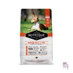 Nutrique Medium Adult 7+ Dog x 12 Kg