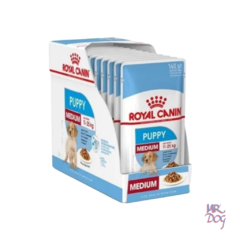 Royal Canin Medium Puppy Pouch x 140 Gr x 10 Un