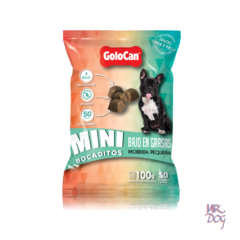 Golocan Mini Bocaditos Bajos en Grasa x 100 Gr