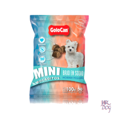 Golocan Mini Bocaditos Bajo en Sodio x 100 Gr