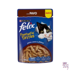 Felix Pouch Fantastic Tiritas de Pavo x Un