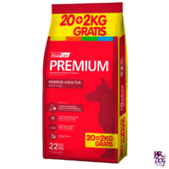 Vitalcan Premium Perro Adulto x 20 + 2 Kg (Bolsa Bonus) - comprar online